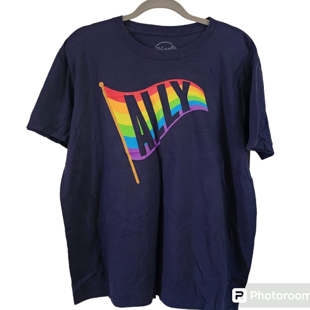 Ally Tee-shirt, 100% Cotton, Size L,